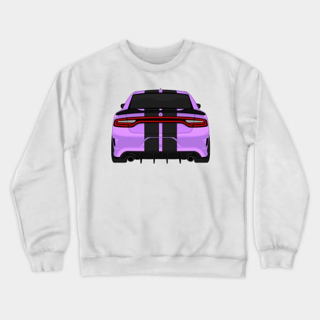 DODGE CHARGER VIOLET Crewneck Sweatshirt by VENZ0LIC